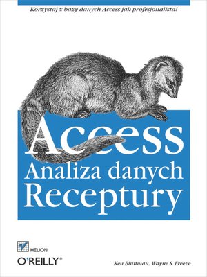 cover image of Access. Analiza danych. Receptury
